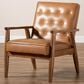 Baxton Studio Sorrento Lounge Chair in Tan, , large