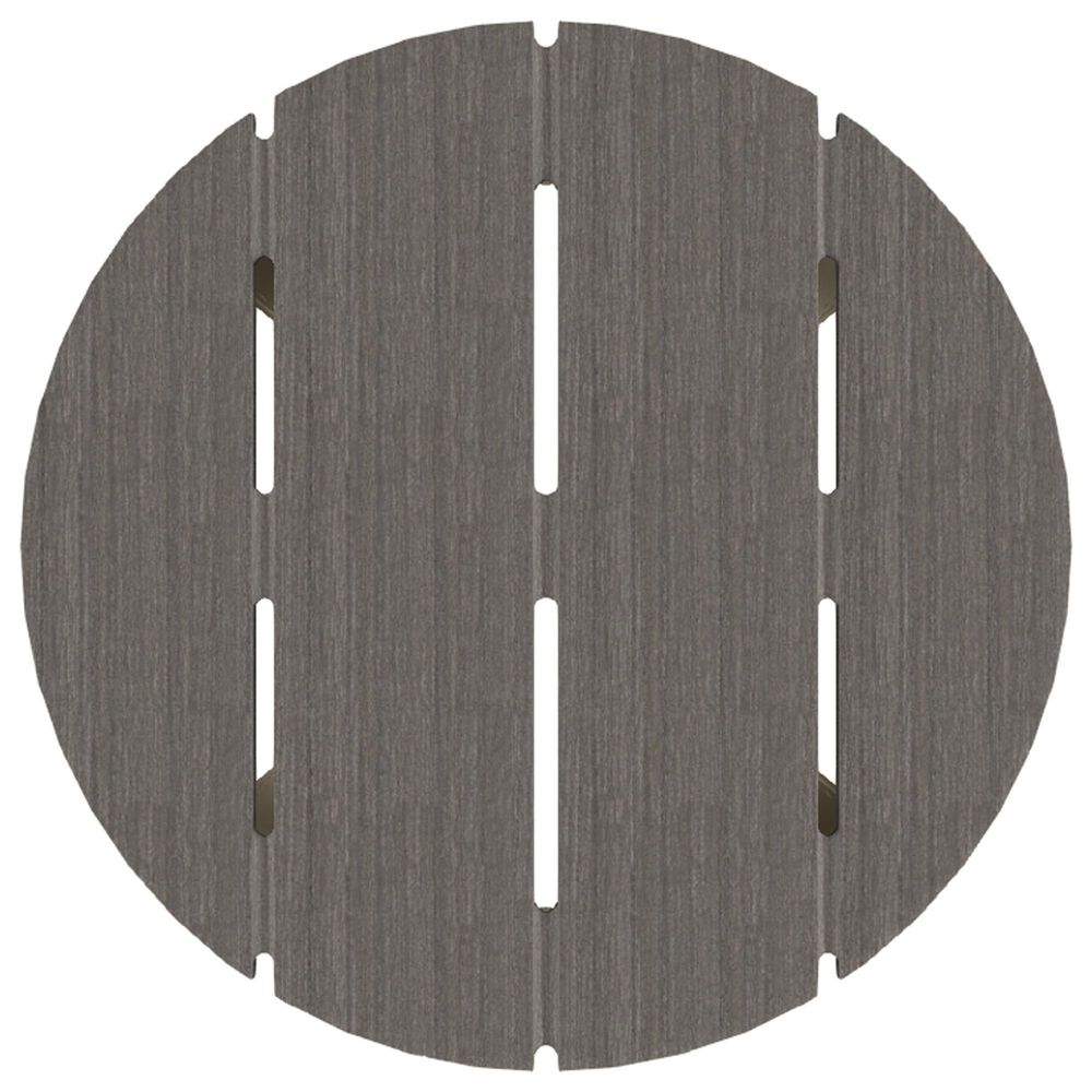 Telescope Casual Furniture Outdoor Round End Table in Boardwalk and Storm, , large