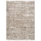 Nourison Sustainable Trends 6" x 9" Ivory and Mocha Area Rug, , large