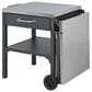 Hearth and Haven Outdoor Foldable Kitchen Cart with Side Table in Gray, , large