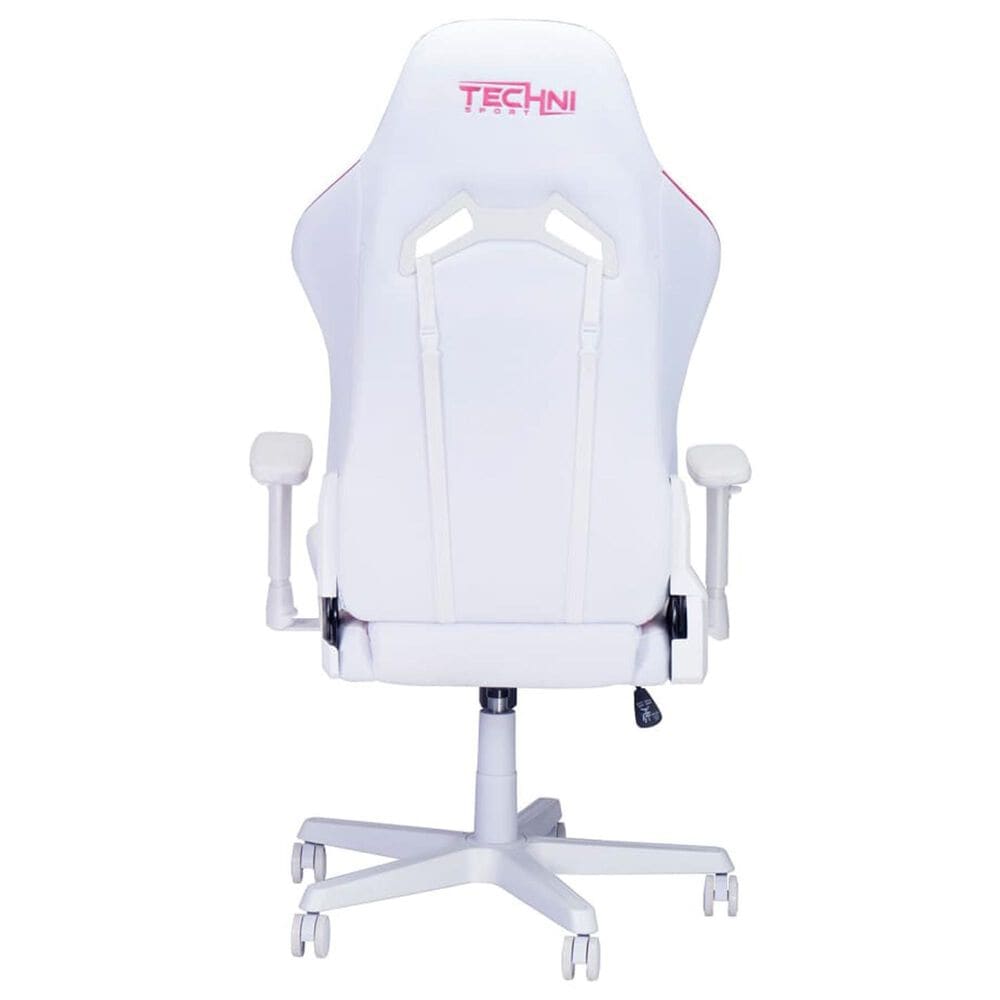 Techni Sport Echo 2.0 Gaming Chair in Pink and White, , large