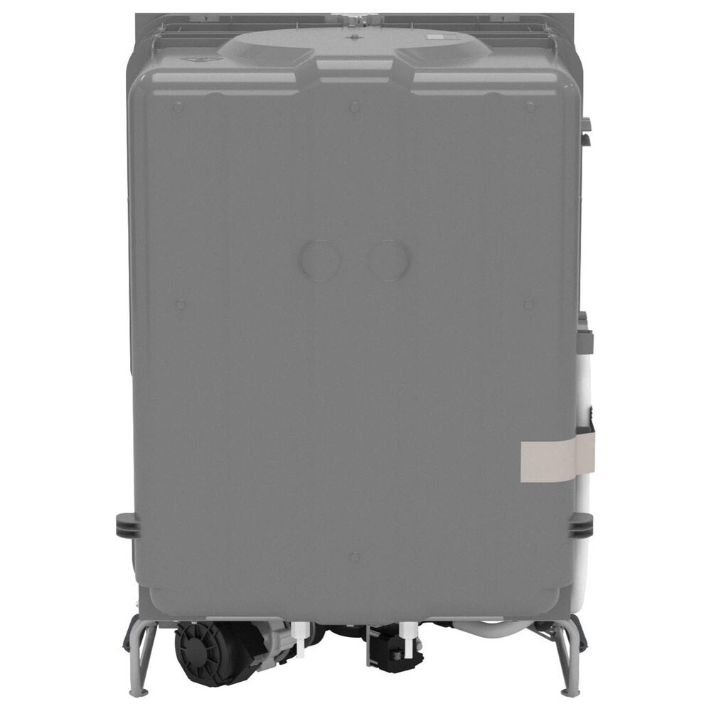 GE Appliances 24" BuiltIn Pocket Handle Dishwasher with 3Rack in Fingerprint Resistant