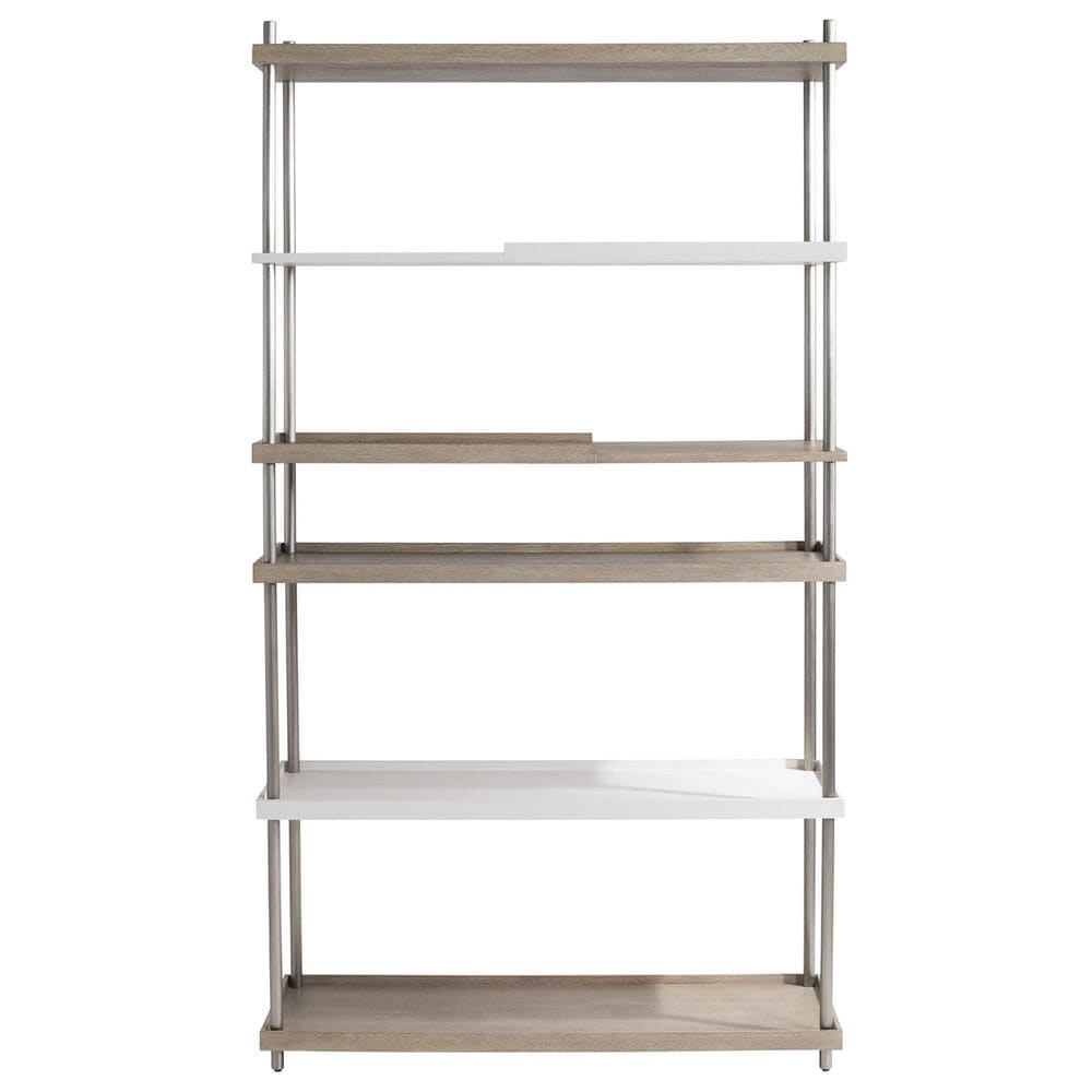 Bernhardt Anax 80&quot; Etagere in Sandbar, Crema and Graphite, , large