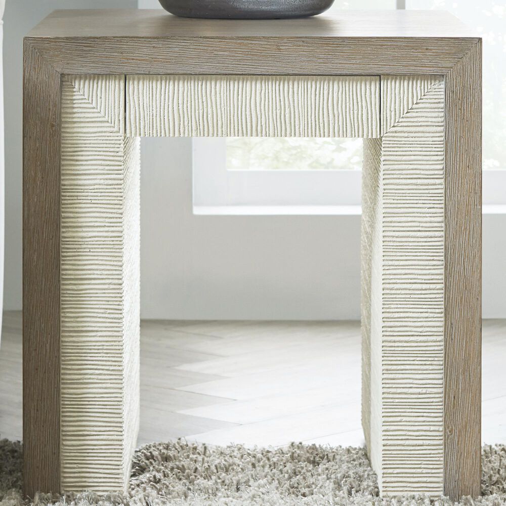 Hooker Furniture Serenity Skipper End Table in Gray Wash, , large