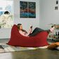 Jaxx 5.5" Pillow Bean Bag Pillow in Cinnabar, , large