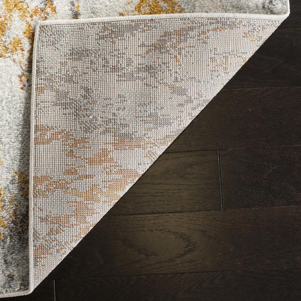 Safavieh Madison MAD608K-3 3&#39; x 5&#39; Cream/Orange Area Rug, , large
