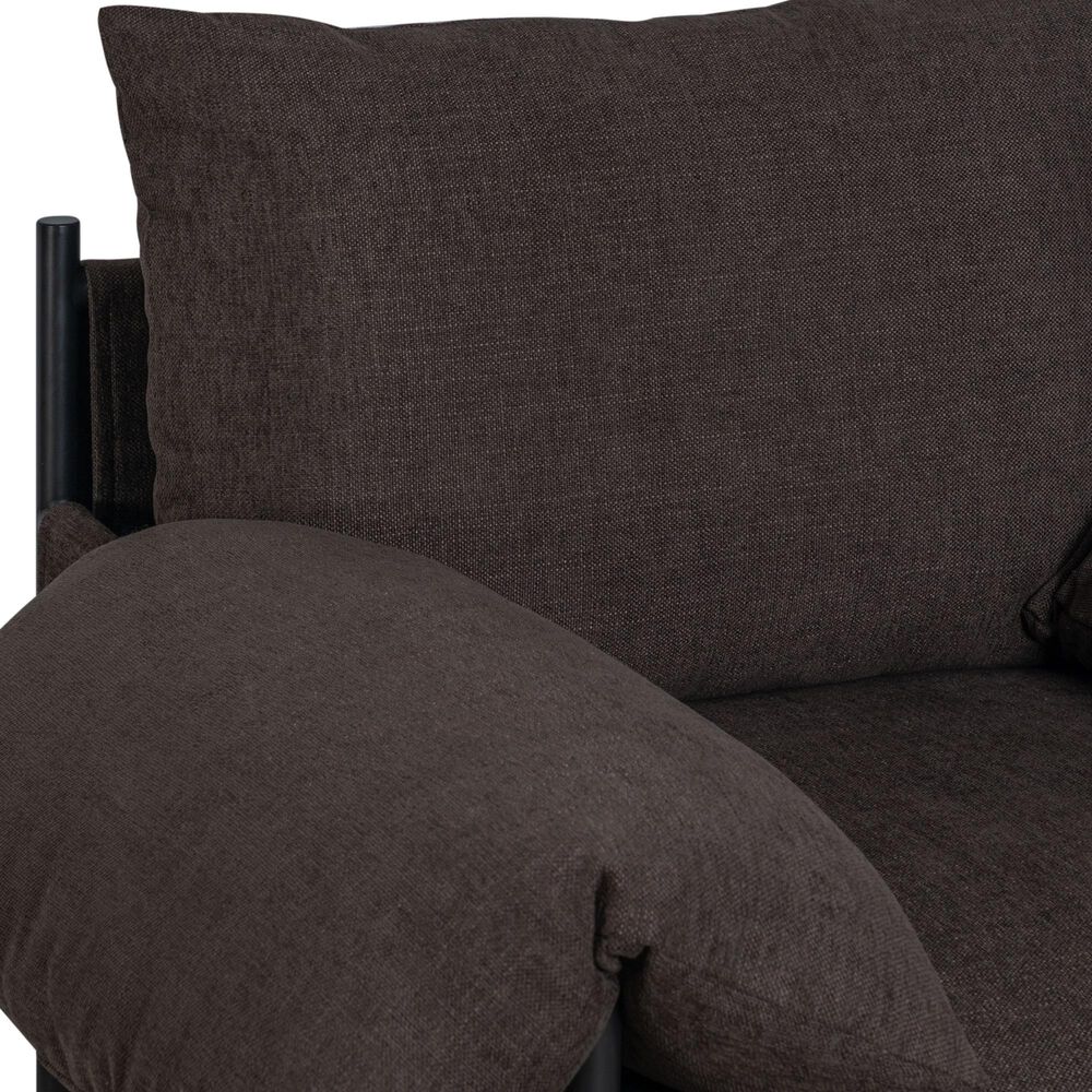 Blue River Bloom Accent Chair in Rich Brown, , large