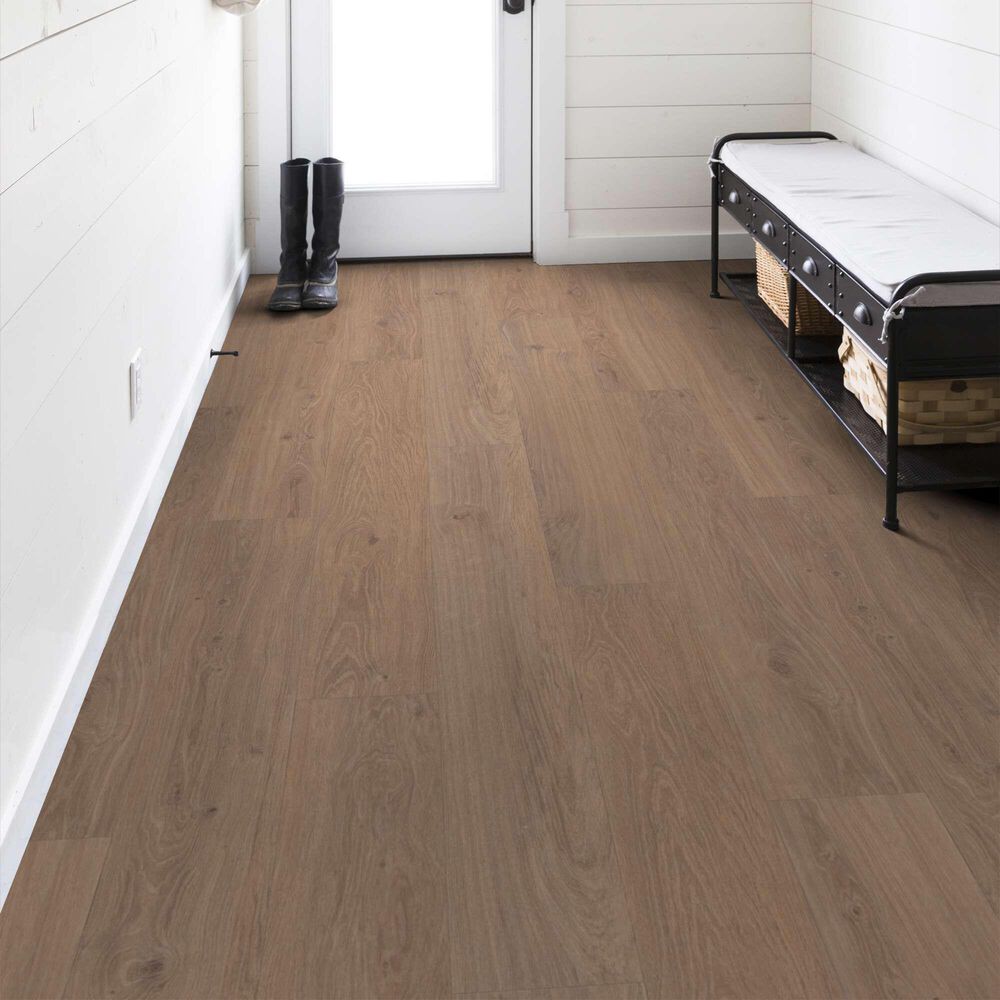 Shaw Vinyl Tile Ascent Natural Bevel Habitat 9&quot; x 72&quot; Vinyl Plank, , large