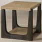 Golden Wave Furniture Sutton Place End Table in Caramel and Cocoa, , large