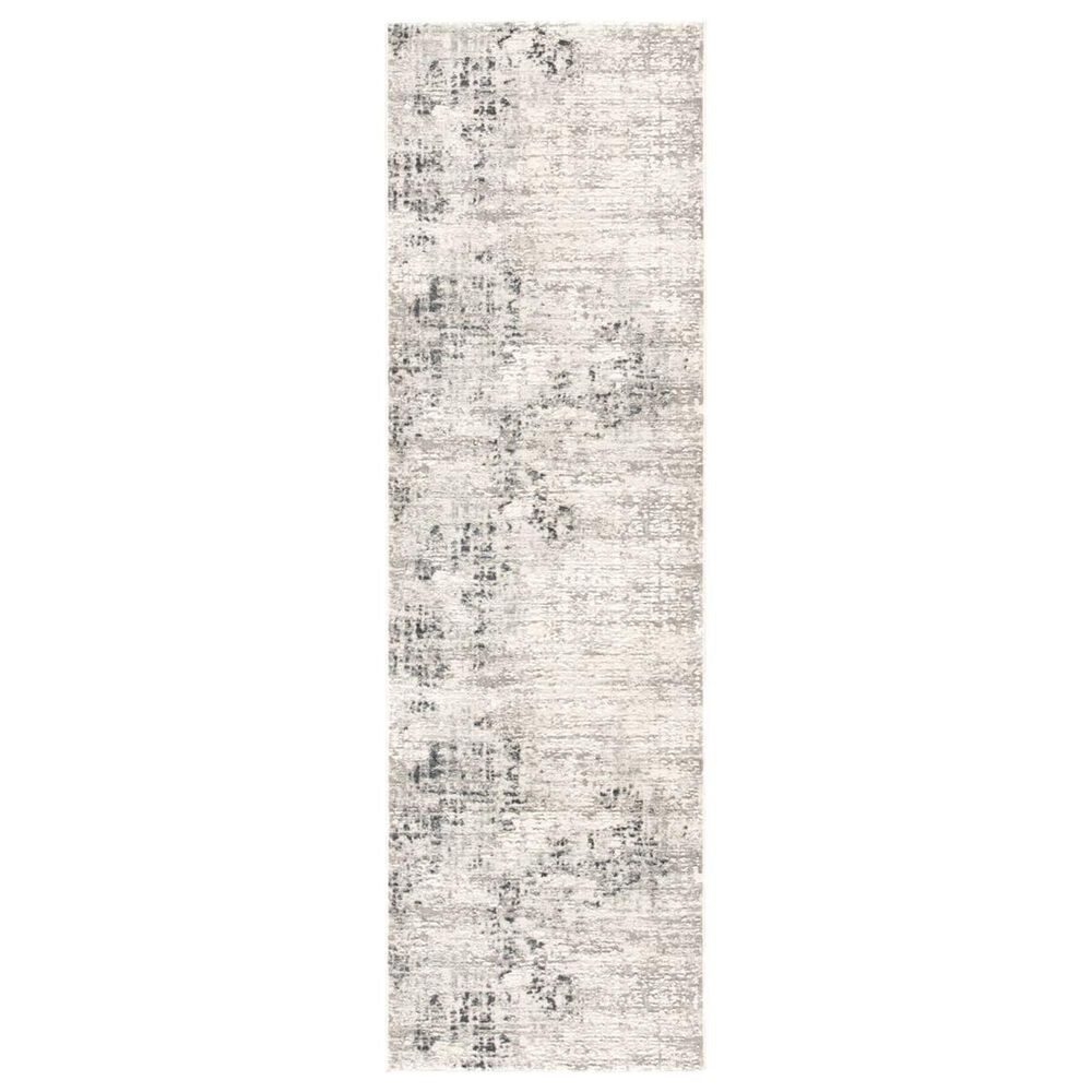 Jaipur Cirque Cian Light Gray and Dove 2"6" x 8" Runner, , large