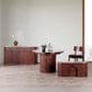 Transformer Table Round Dining Bench in Royal Walnut, , large