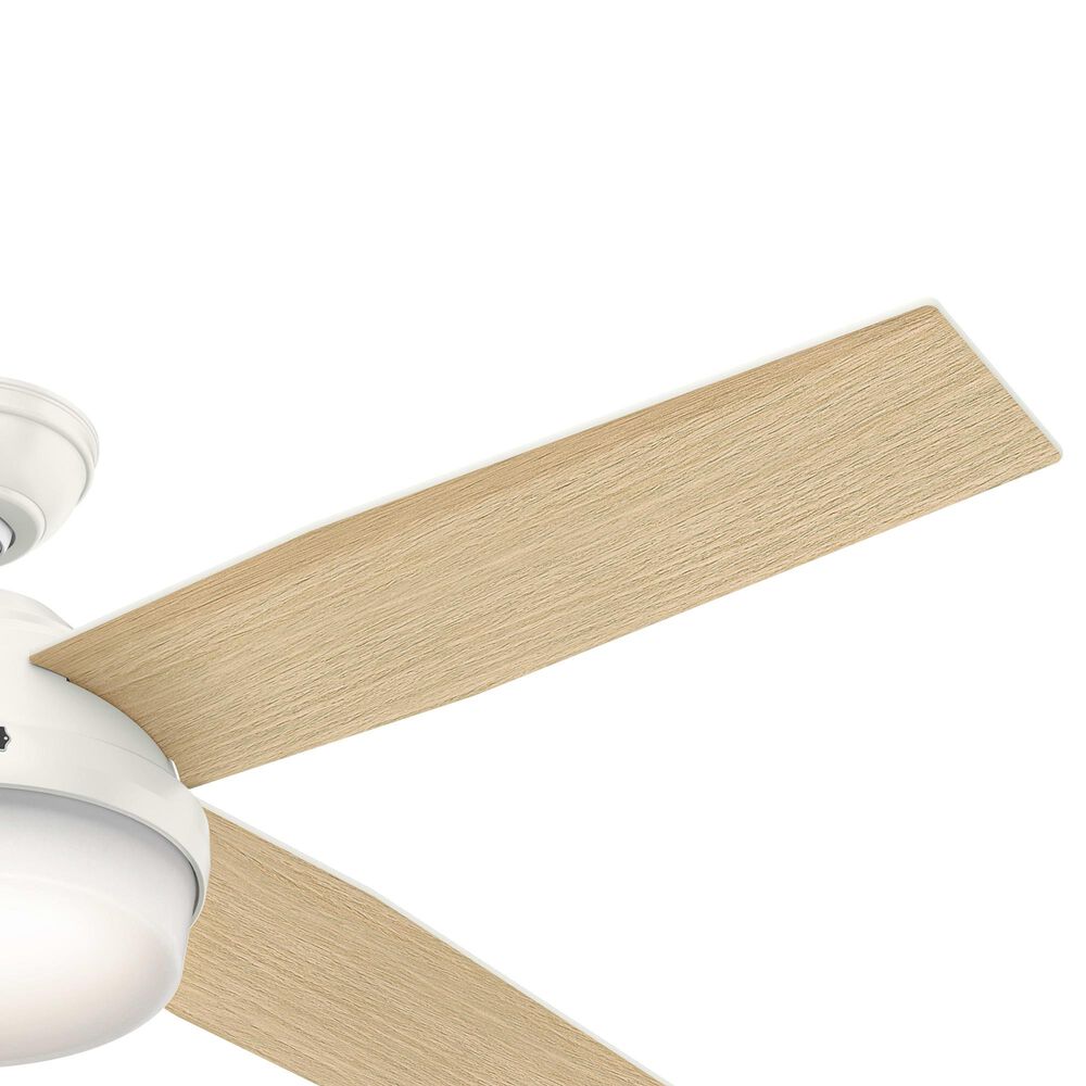 Hunter Dempsey 52&quot; Ceiling Fan with Lights in Fresh White, , large