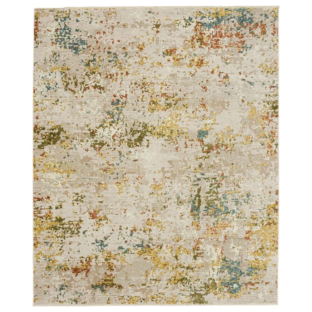 Karastan Memento Sentimental 10" x 14" Beige Area Rug, , large