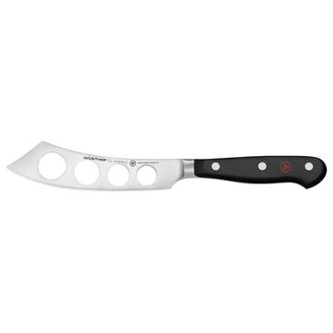 Wusthof Trident 5" Soft Cheese Knife in Black, , large