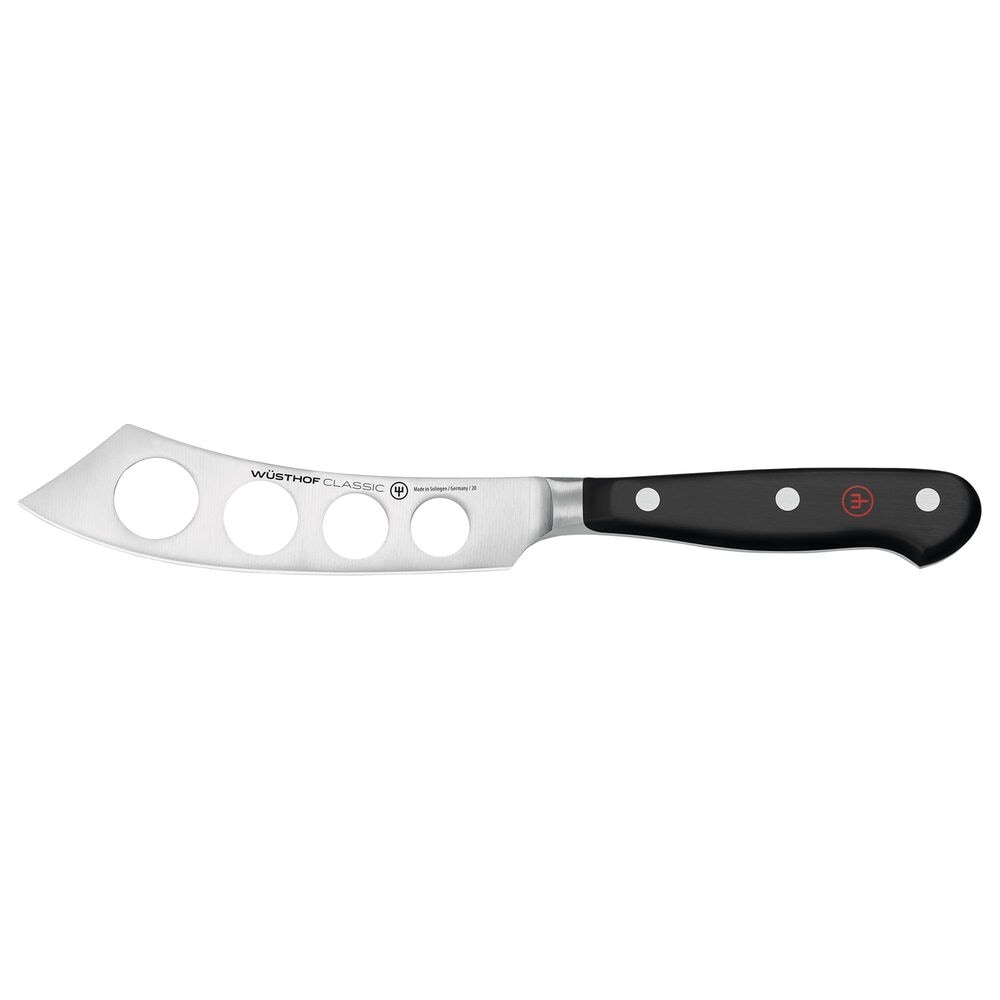 Wusthof 5" Soft Cheese Knife in Black, , large
