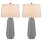 Cal Lighting Drayton Table Lamp in Stone Grey (Set of 2), , large