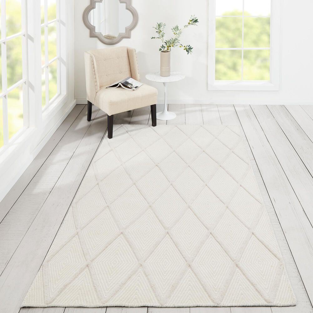 Momeni Langdon 7&#39;6&quot; x 9&#39;6&quot; Beige Area Rug, , large