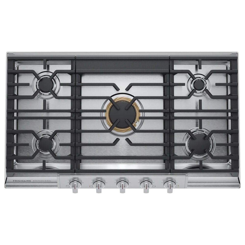 Frigidaire Professional Professional 2-Piece Kitchen Package with 30" Microwave Combination Wall Oven and 36" Gas Cooktop in Stainless Steel, , large