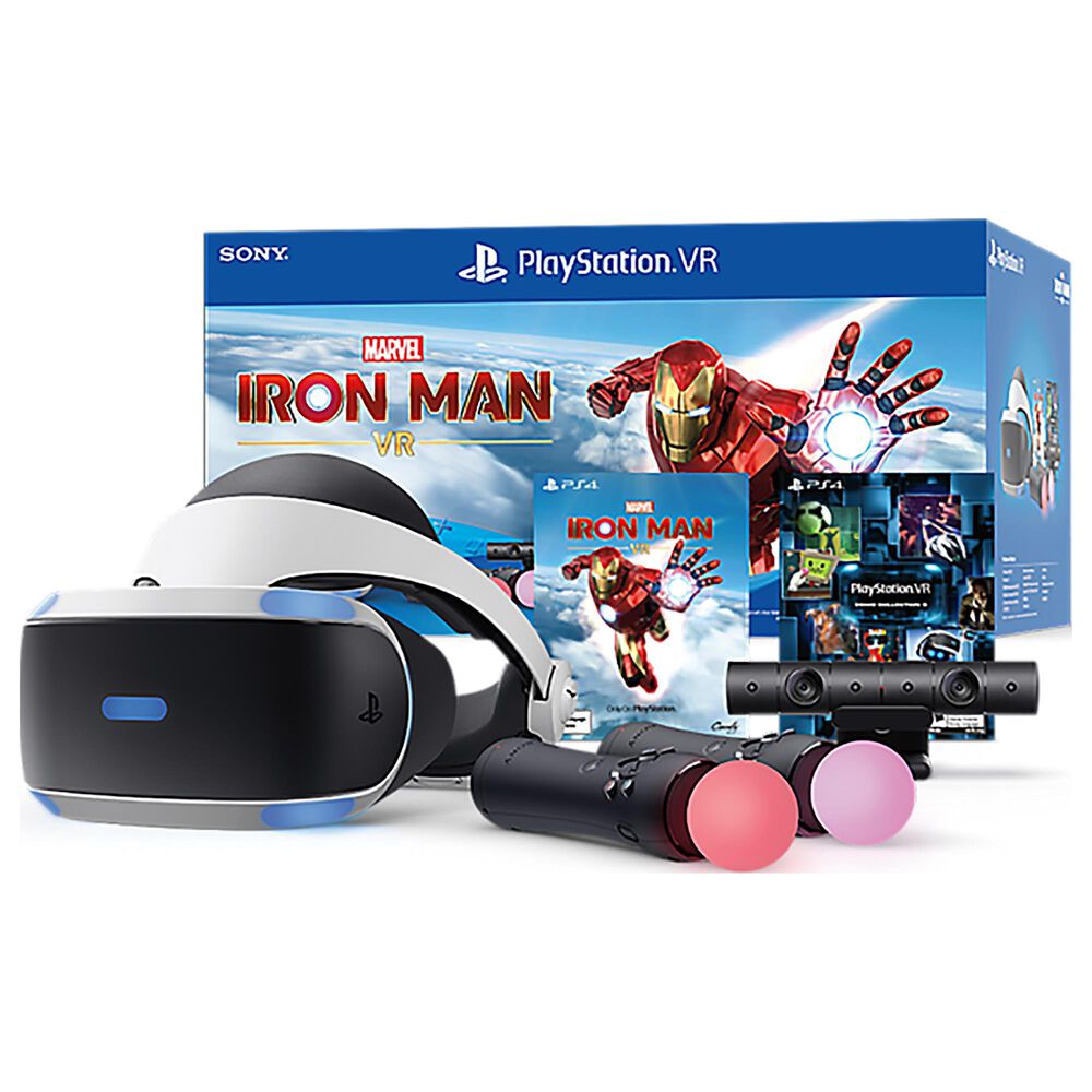 PlayStation VR Marvel's Iron Man VR Bundle in Black, , large