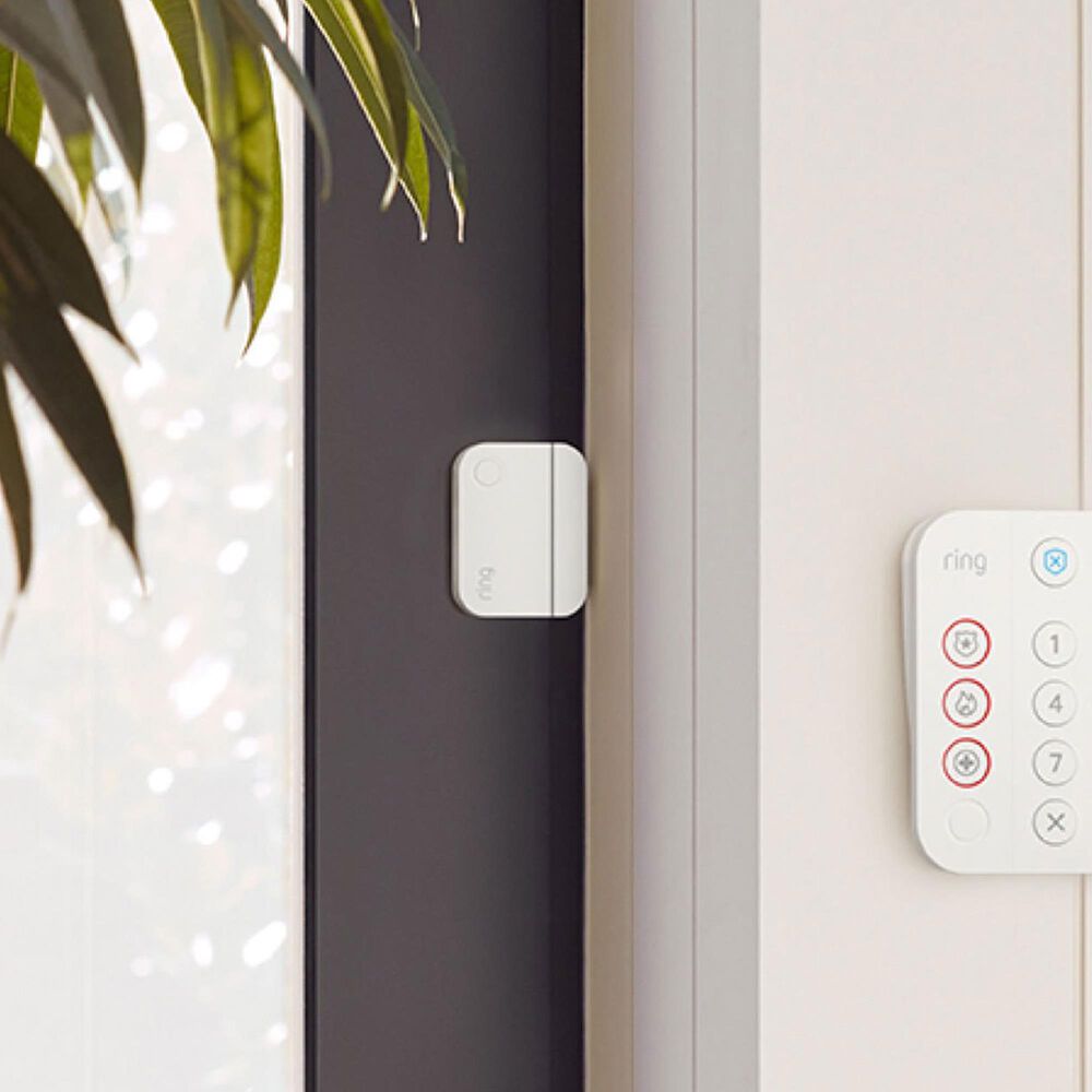 Ring 5Piece Alarm Kit V2 Standard in White Nebraska Furniture Mart