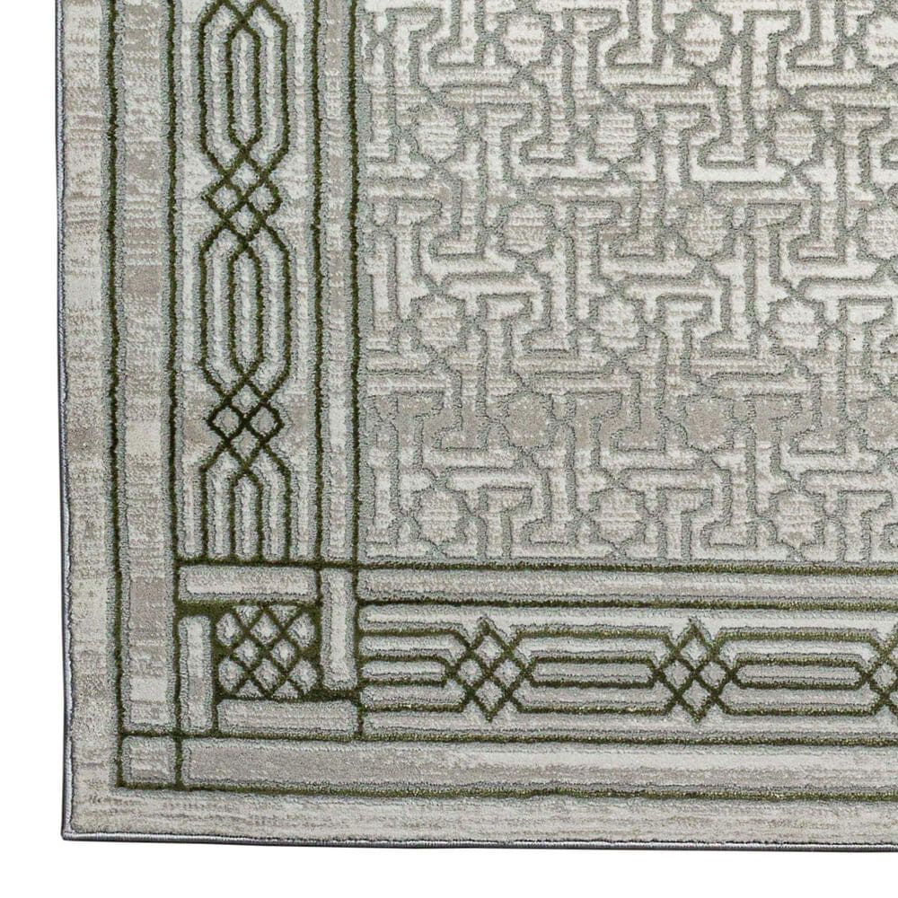 Radici USA Davide Southwestern 5&#39;3&quot; x 7&#39;3&quot; Green Area Rug, , large