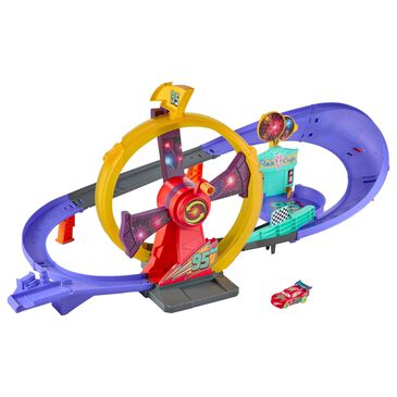 Disney Lightning McQueen Celebration Raceway Playset, , large