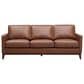 Italiano Furniture Weston Stationary Sofa in Highland Brown, , large