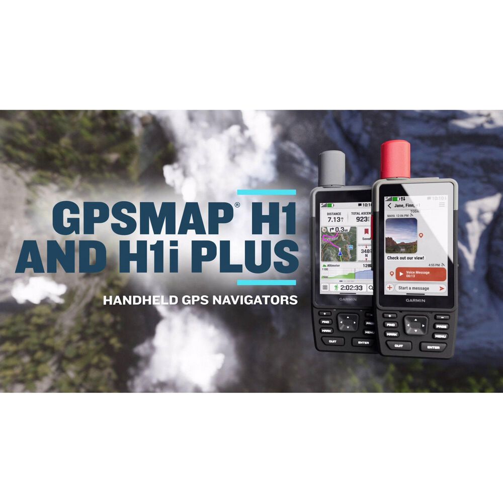 Garmin GPSMAP H1i Plus Premium GPS Handheld in Black, , large