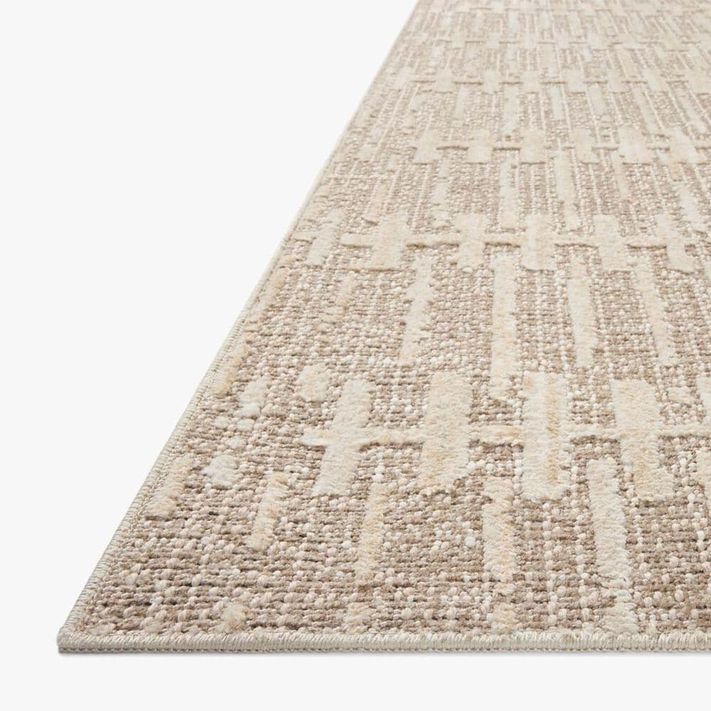 Amber Lewis x Loloi Bexley Taupe and Natural 5' x 7'6" Area Rug, , large