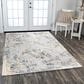 RIZZY Logan LOG732 10" x 13" Blue Area Rug, , large
