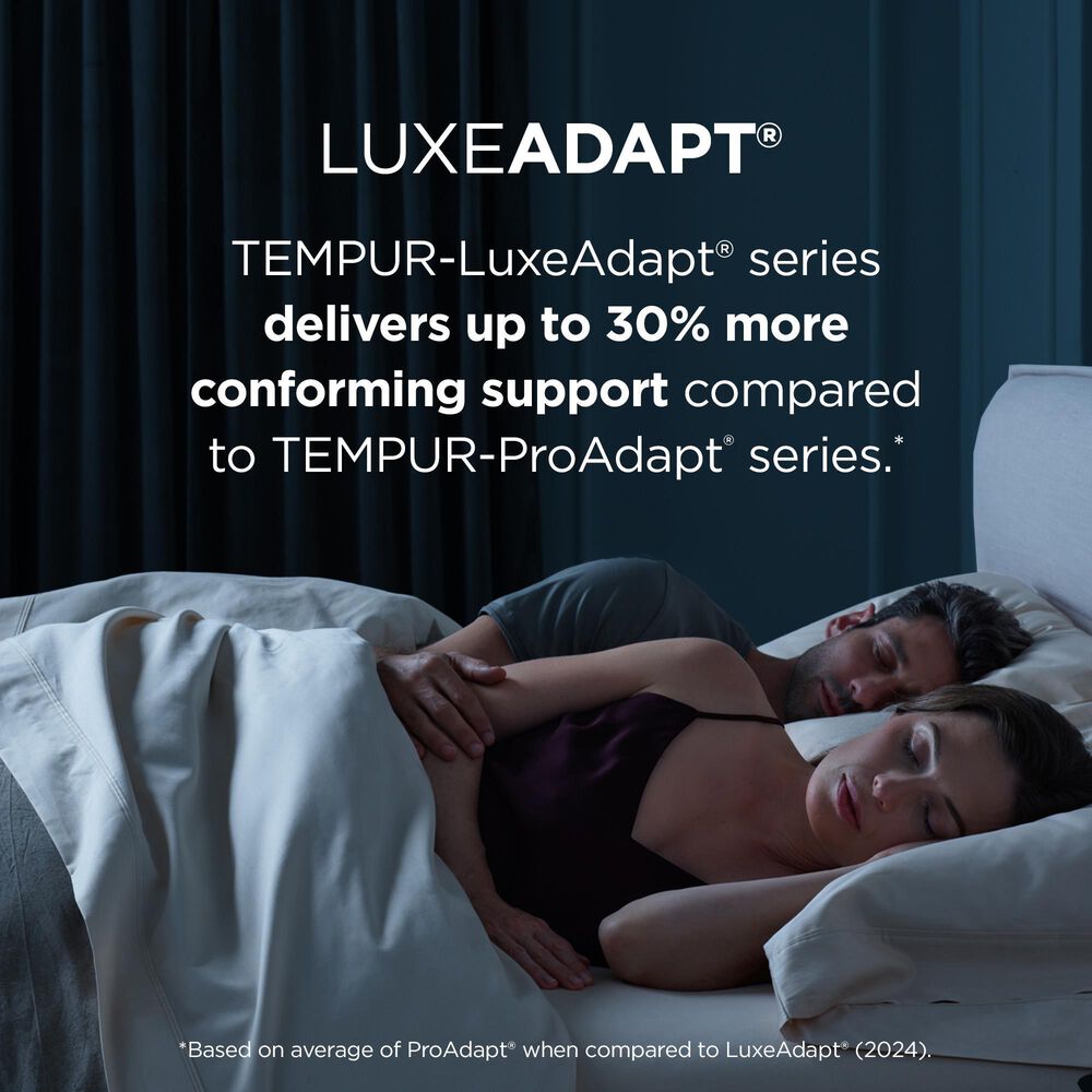Tempur-Pedic LuxeAdapt 2.0 Firm King Mattress with Low Profile Box Springs, , large
