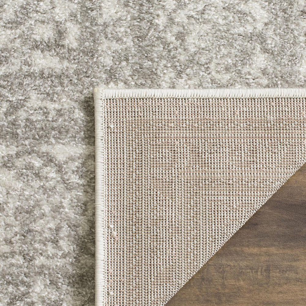 Safavieh Adirondack ADR101B-4SQ 4&#39; x 4&#39;  Ivory/Silver Square Rug, , large