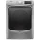 Maytag 4.8 Cu. Ft. Front Load Washer and 7.3 Cu. Ft. Electric Dryer Laundry Pair with Pedestal in Metallic Slate, , large