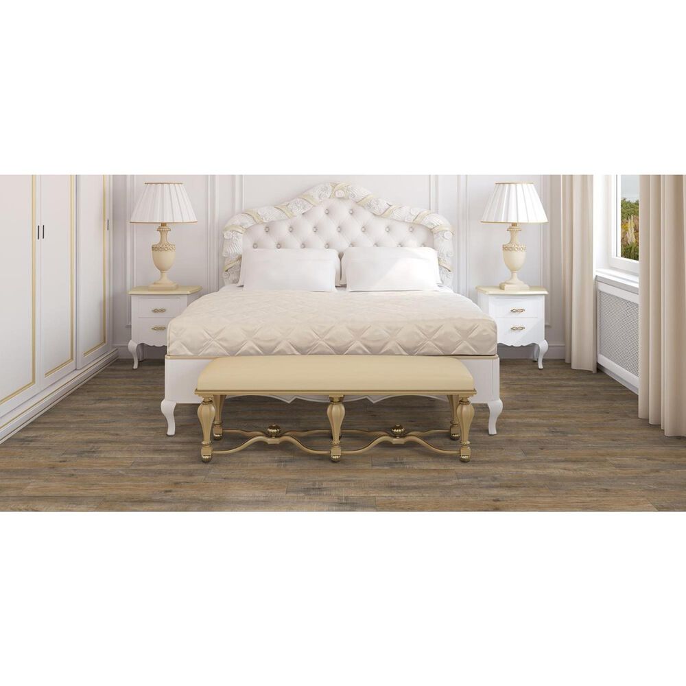 Tarkett NuGen Click Chestnut Ridge Furrowed 7&quot; x 48&quot; Luxury Vinyl Plank, , large