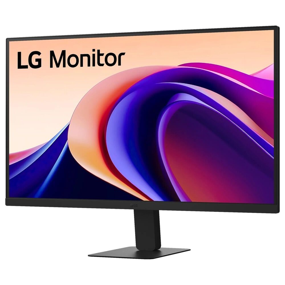 LG 27&quot; QHD IPS HDR10 Monitor with USB-C in Black, , large