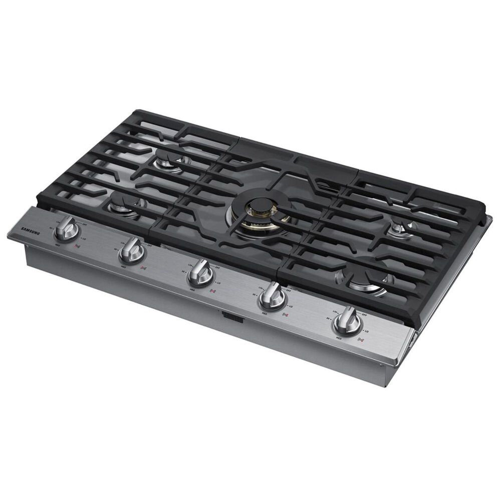Samsung 36&quot; Gas Cooktop with Wi-Fi Connectivity in Stainless Steel, , large