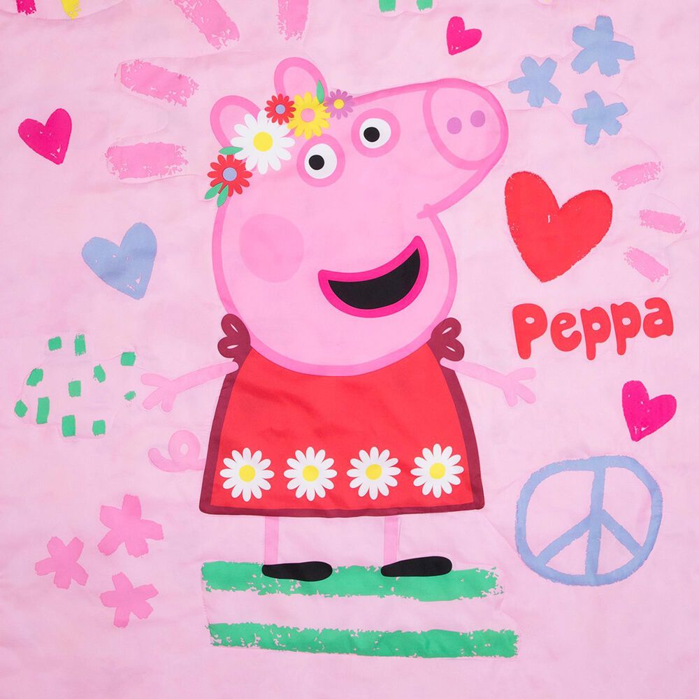 Nojo Baby and Kids Peppa Pig 4-Piece Toddler Bed Set in Pink, Red, Lavender, Yellow and Blue, , large