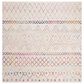 Safavieh Madison MAD798A 4" Square Ivory and Fuchsia Area Rug, , large