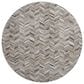 Dalyn Rug Company Bozeman BM11 Gray 8" Round Area Rug, , large