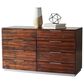 Safavieh Brylin 8 Drawer Dresser in Dark Walnut, , large
