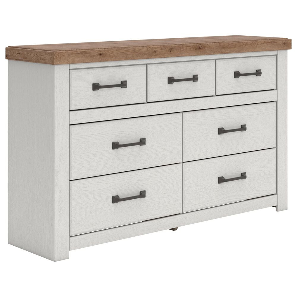 Ashley Savonport Queen Storage Bed with Dresser and Nightstand, , large