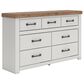 Ashley Savonport Queen Storage Bed with Dresser and Nightstand, , large