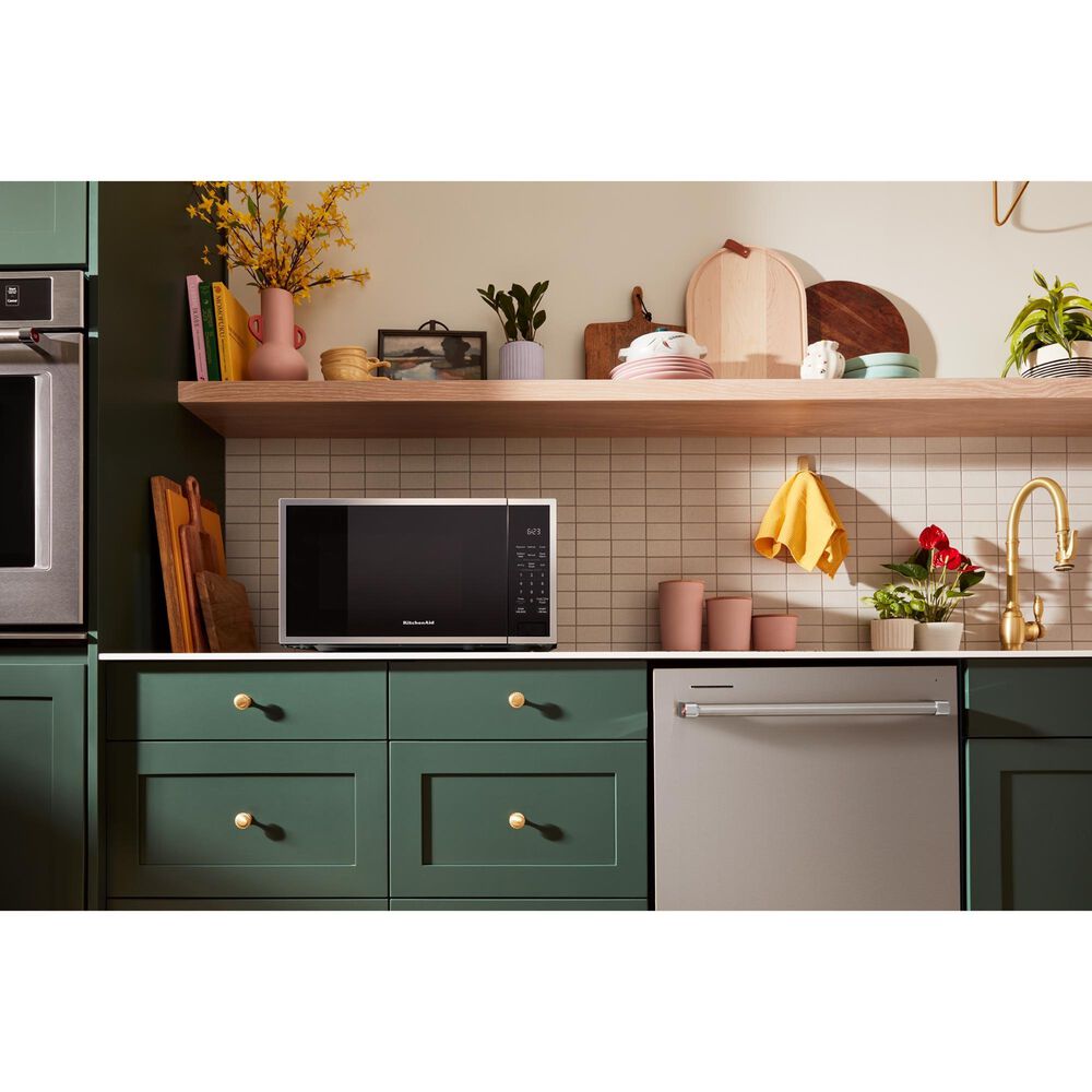 Whirlpool 1.5 Cu. Ft. Countertop Microwave in PrintShield Stainless Steel, , large