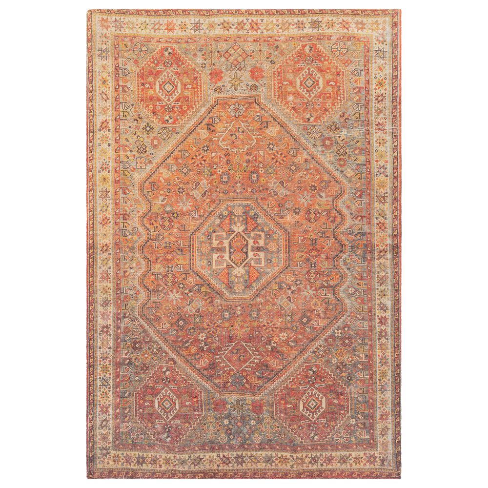 Surya Unique UNQ-2311 7'6" x 9'6" Orange, Charcoal and Yellow Area Rug, , large