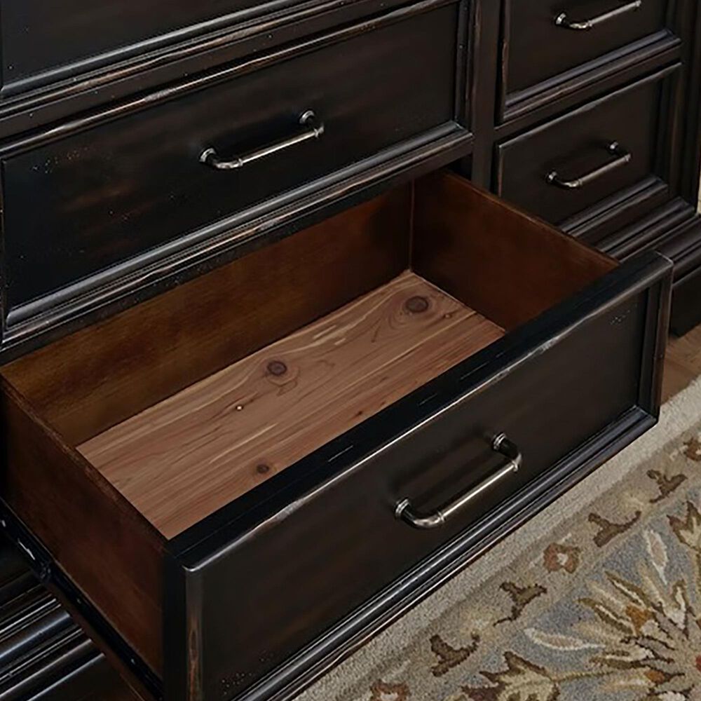 Nicolette Home Caldwell 3-Piece King Bedroom Set in Deep Brown, , large