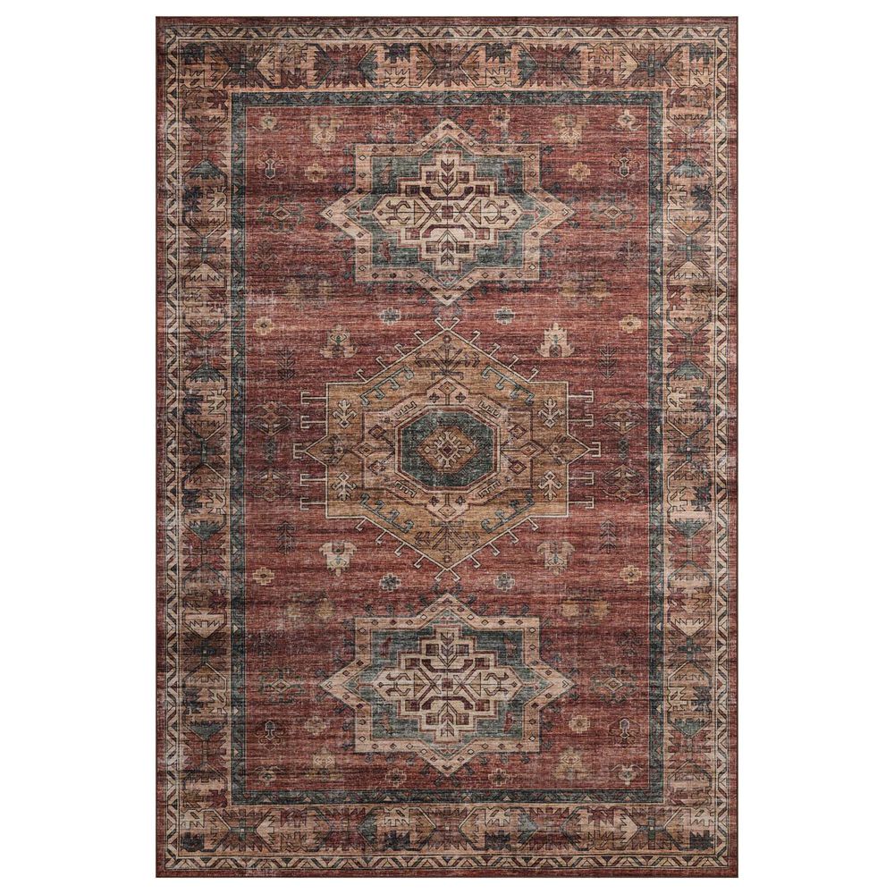 Loloi Anniston Spice and Multicolor 6" x 9" Area Rug, , large