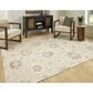 Ashley Calkin 8" x 10" Linen, Gray and Caramel Area Rug, , large