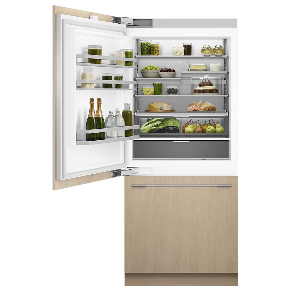 Fisher &amp; Paykel Series 11 19.6 Cu. Ft. Integrated Refrigerator Freezer with Left Hinge in Panel Ready, , large