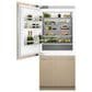 Fisher & Paykel Series 11 19.6 Cu. Ft. Integrated Refrigerator Freezer with Left Hinge in Panel Ready, , large