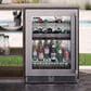 Perlick Signature Outdoor Series 5.2 Cu. Ft. Built-In Beverage Center with Glass Door and Left Hinge in Panel Ready, , large